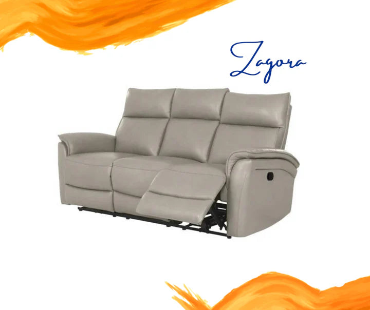 Discover the Comfort and Style of the Zagora Genuine Leather Recliner at LoveYourBed Store!