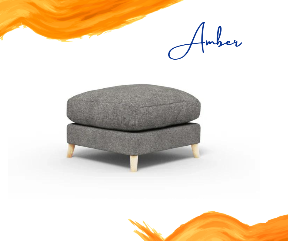 Amber Footstool