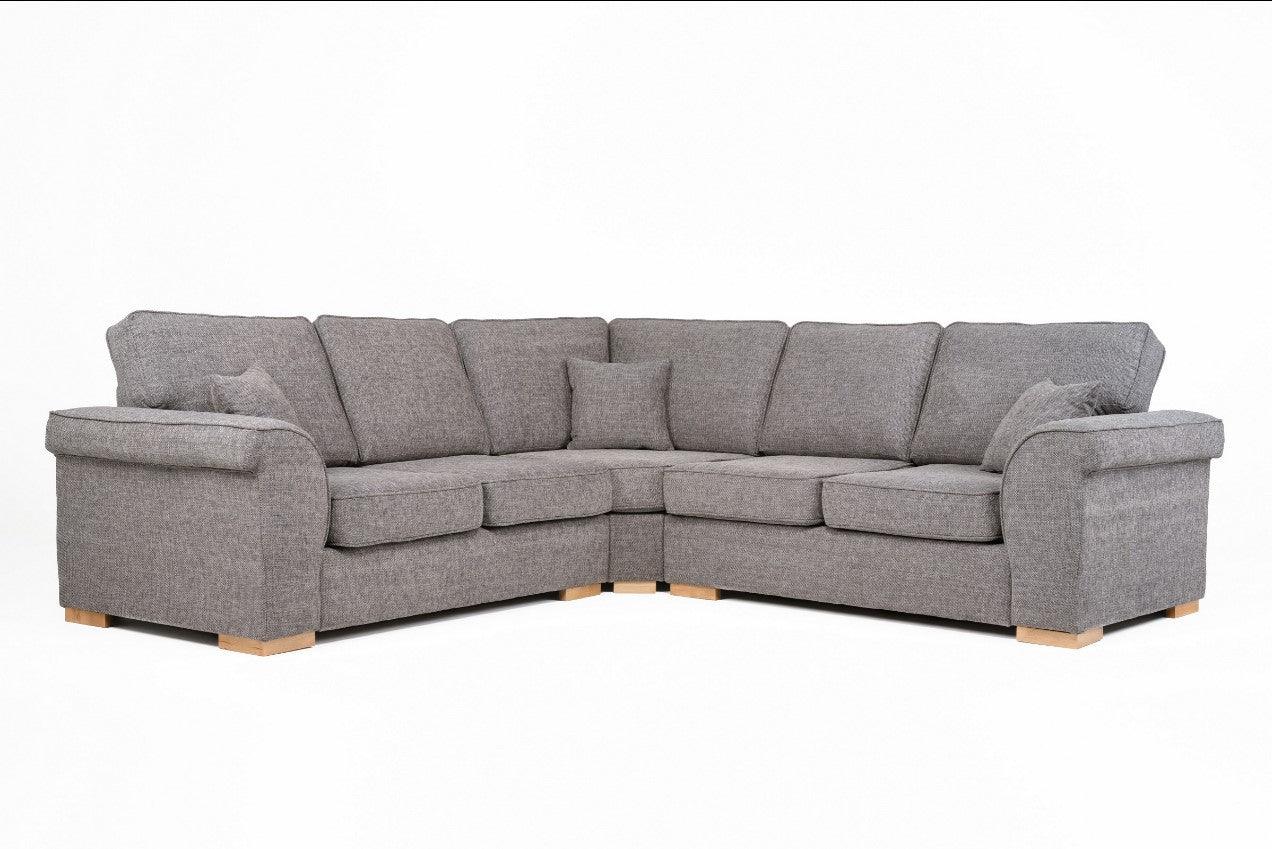 Luxury London Fabric Corner Sofa Collection - loveyourbed.co.uk