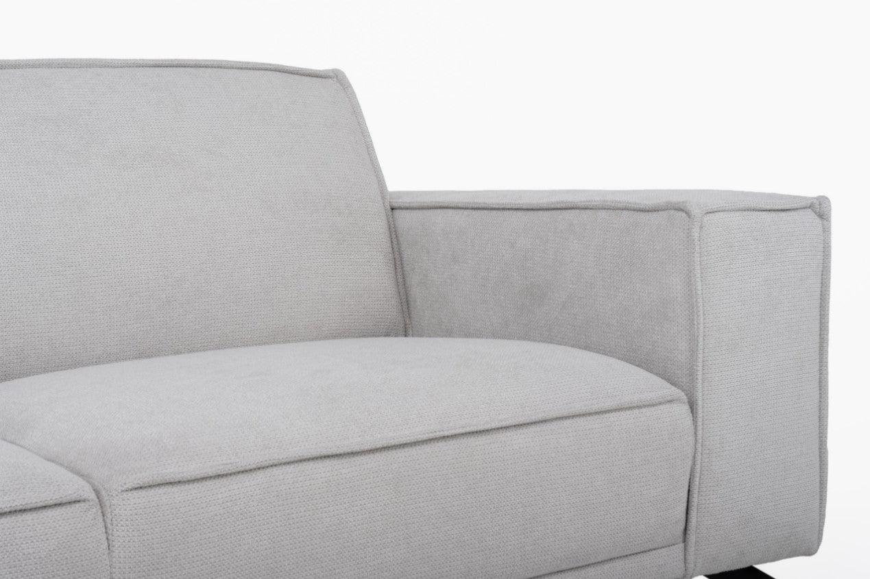 Martin Grey Fabric Sofa Set - loveyourbed.co.uk