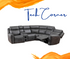 LYB Tech Power Recliner Corner Sofa