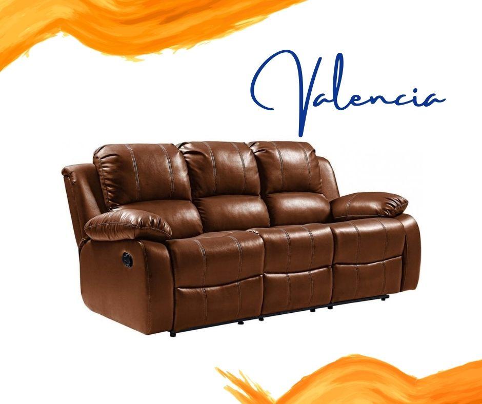 Valencia Leather Sofa Collection