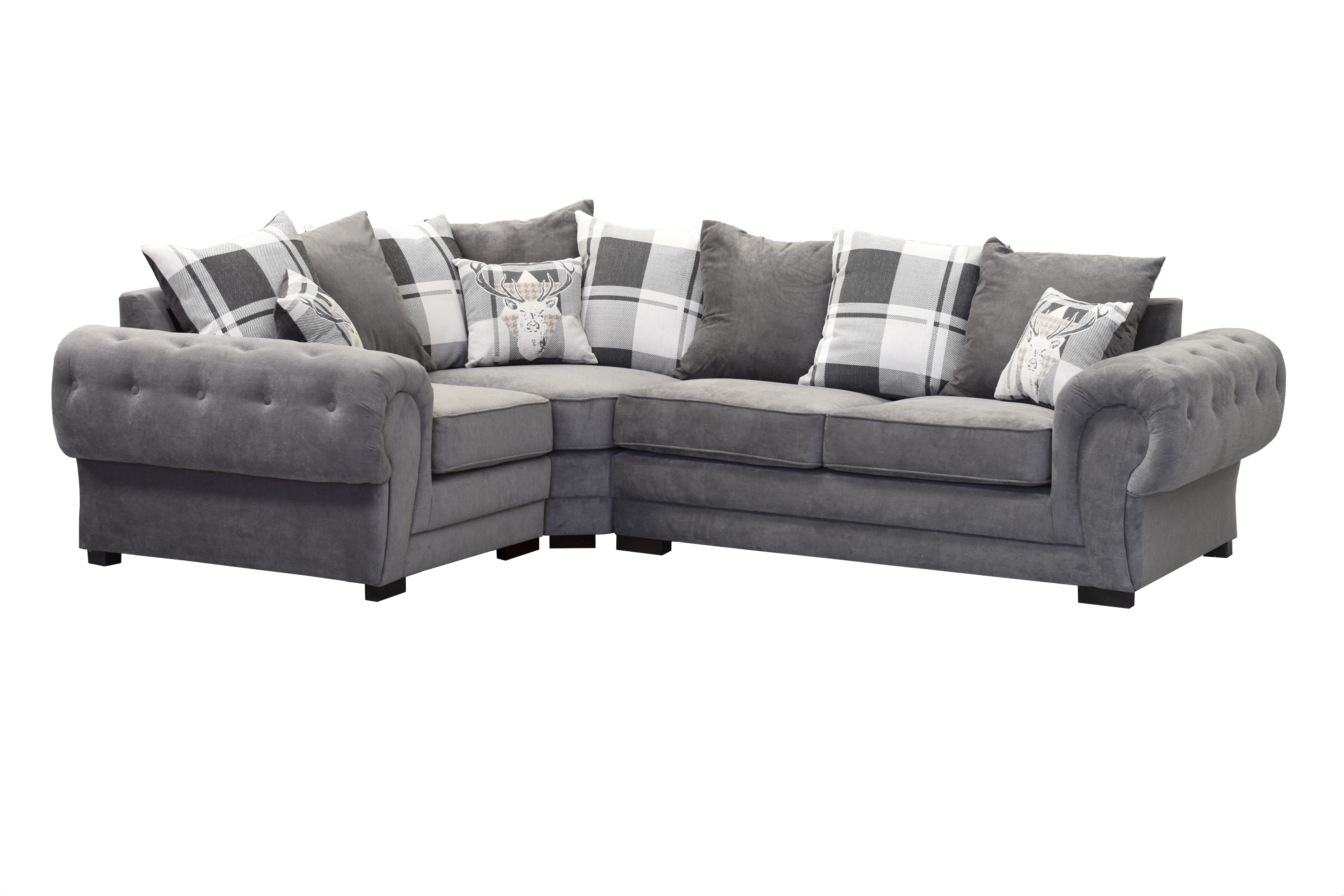 Verona Fabric  ScatterBack Corner Sofa Collection