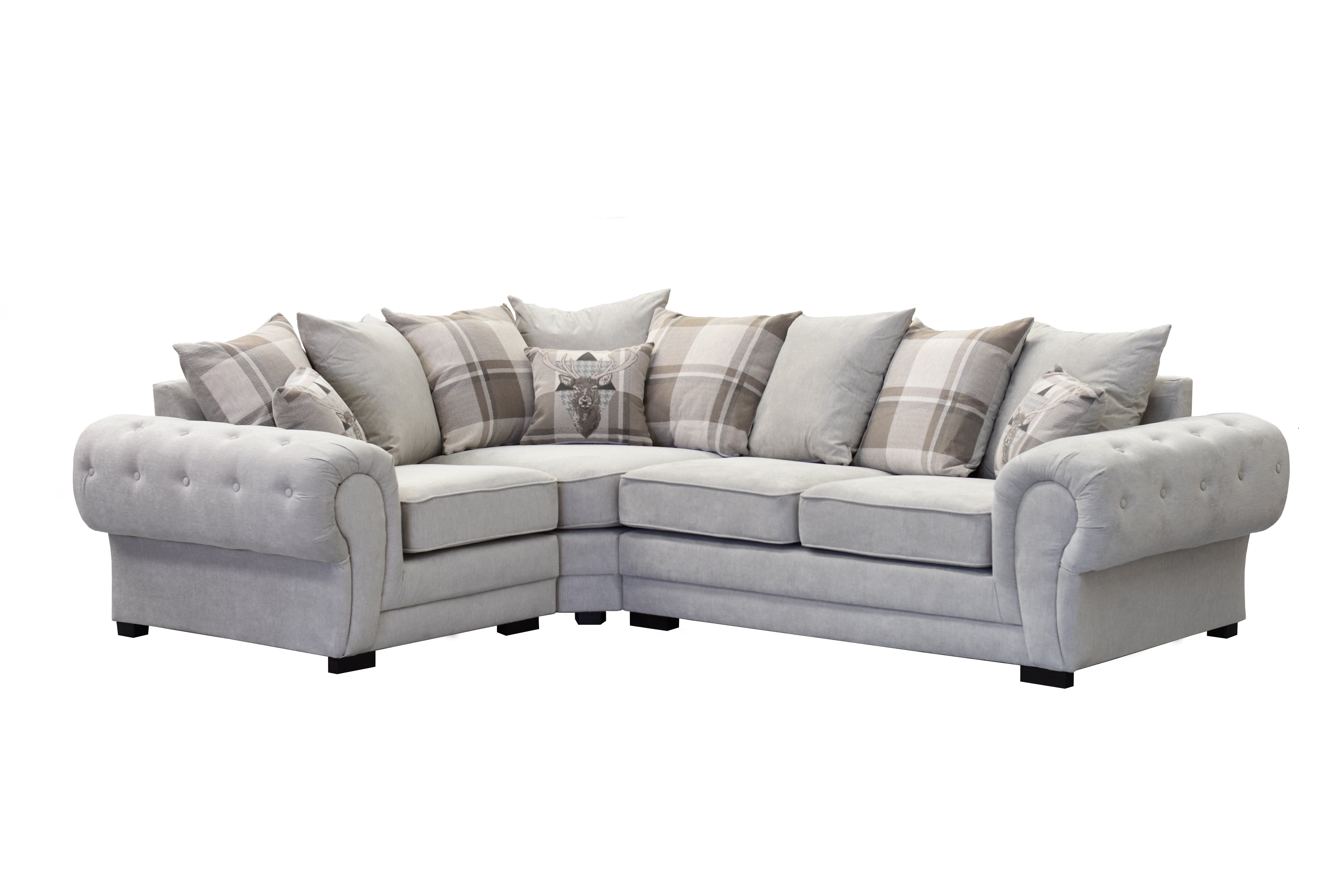 Verona Fabric  ScatterBack Corner Sofa Collection