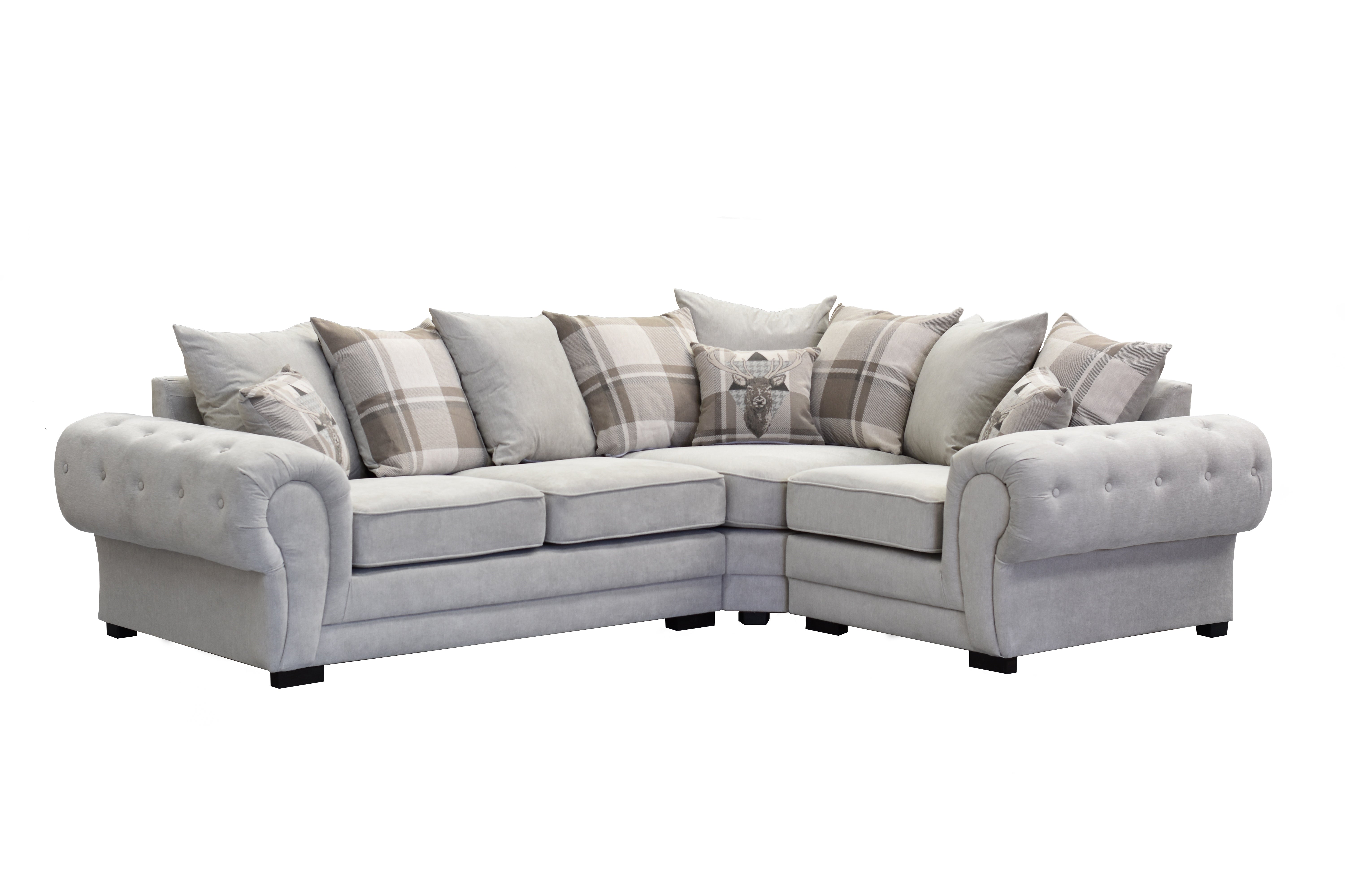 Verona Fabric  ScatterBack Corner Sofa Collection