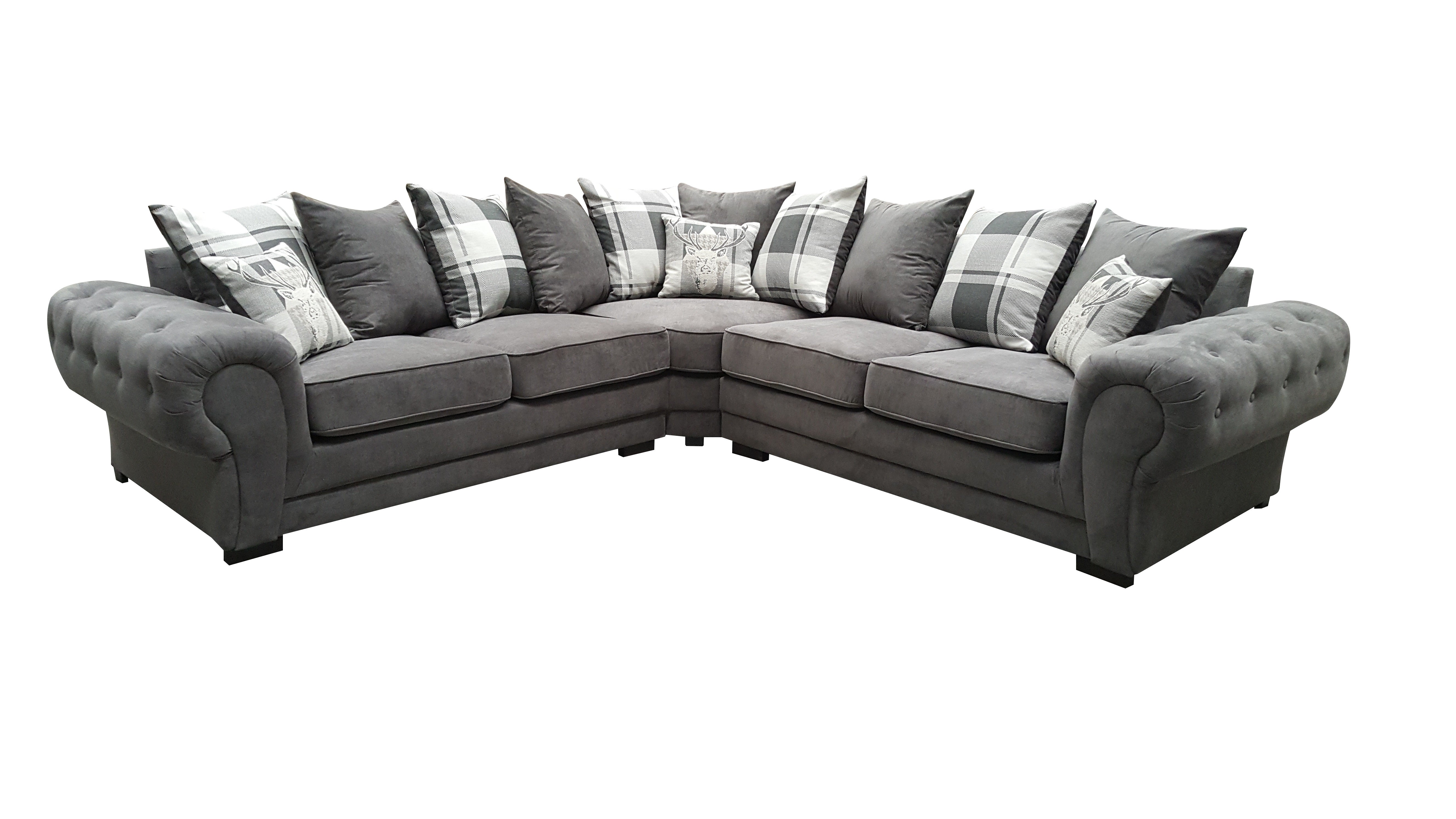 Verona Fabric  ScatterBack Corner Sofa Collection