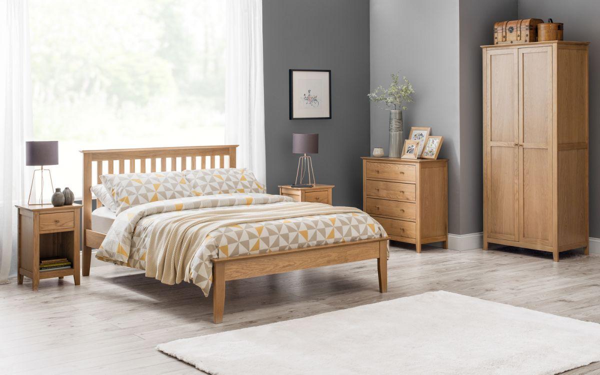 The Salerno Shaker Wooden Bed Frame - loveyourbed.co.uk